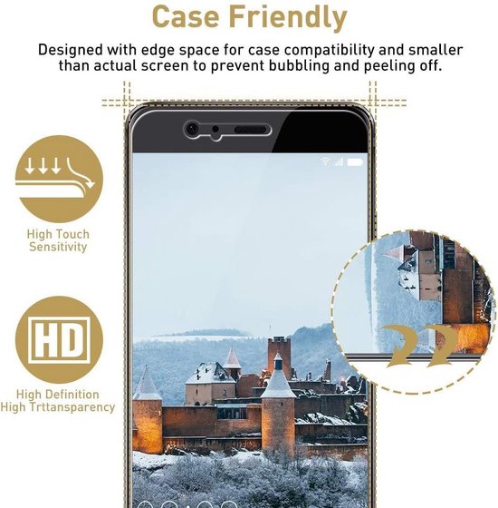 Huawei P10 Screenprotector Gehard 9H – Anti-kras – 3-Pack-Ilumina Benelux