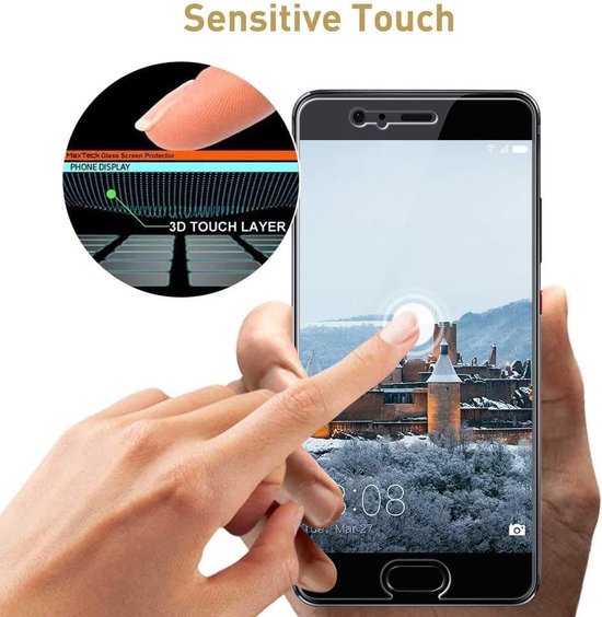 Huawei P10 Screenprotector Gehard 9H – Anti-kras – 3-Pack-Ilumina Benelux