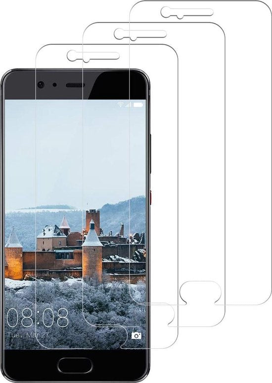 Huawei P10 Screenprotector Gehard 9H – Anti-kras – 3-Pack-Ilumina Benelux