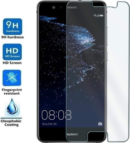 Huawei P10 Screenprotector Gehard 9H – Anti-kras – Tempered Glas – 1-Pack-Ilumina Benelux