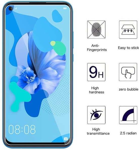 Huawei P20 Lite 2019 Screenprotector Gehard 9H – Anti-kras – 2-Pack-Ilumina Benelux