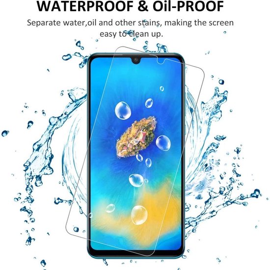 Huawei P30 Lite / P30 Lite 2020 Screenprotector Gehard 9H – Anti-kras – 1-Pack-Ilumina Benelux