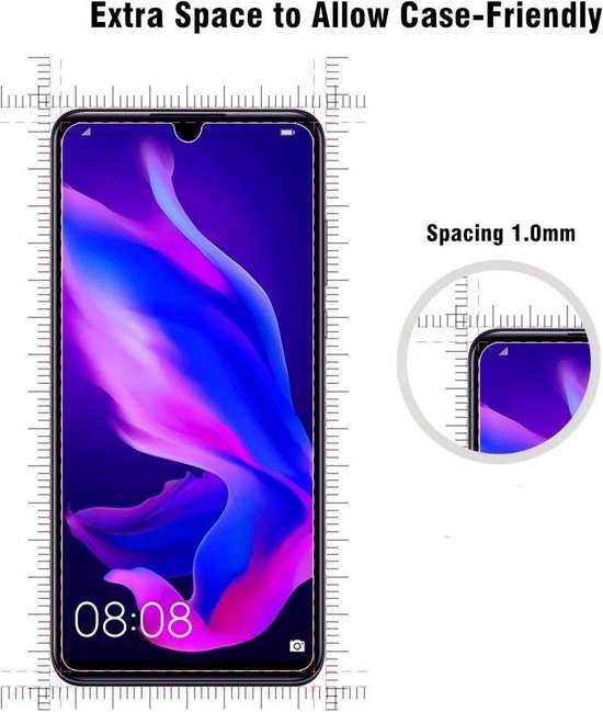 Huawei P30 Lite & P30 Lite New Edition 2020 Screenprotector Gehard 9H – Anti-kras – 2-Pack-Ilumina Benelux