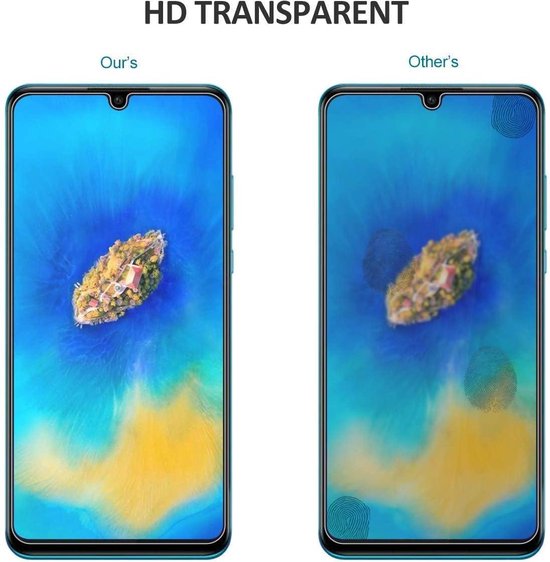 Huawei P30 Screenprotector Gehard 9H – Anti-kras – 1-Pack-Ilumina Benelux