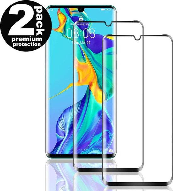 Huawei P30 Screenprotector Gehard 9H – Anti-kras – 2-Pack-Ilumina Benelux