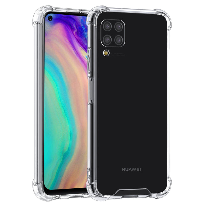 Huawei P40 Lite Transparant Backcover hoesje - silicone-Hoesjes-Ilumina Benelux