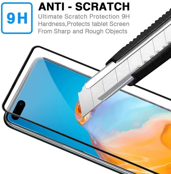 Huawei P40 Pro – Gehard Glas Screenprotector Full Cover-Ilumina Benelux