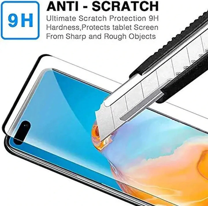 Huawei P40 Pro Screenprotector Gehard 9H Screenprotector Full Cover – 4-Pack-Ilumina Benelux