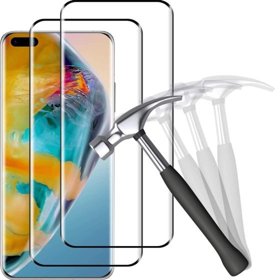 Huawei P40 Screenprotector Gehard 9H – Anti-kras – 2-Pack-Ilumina Benelux