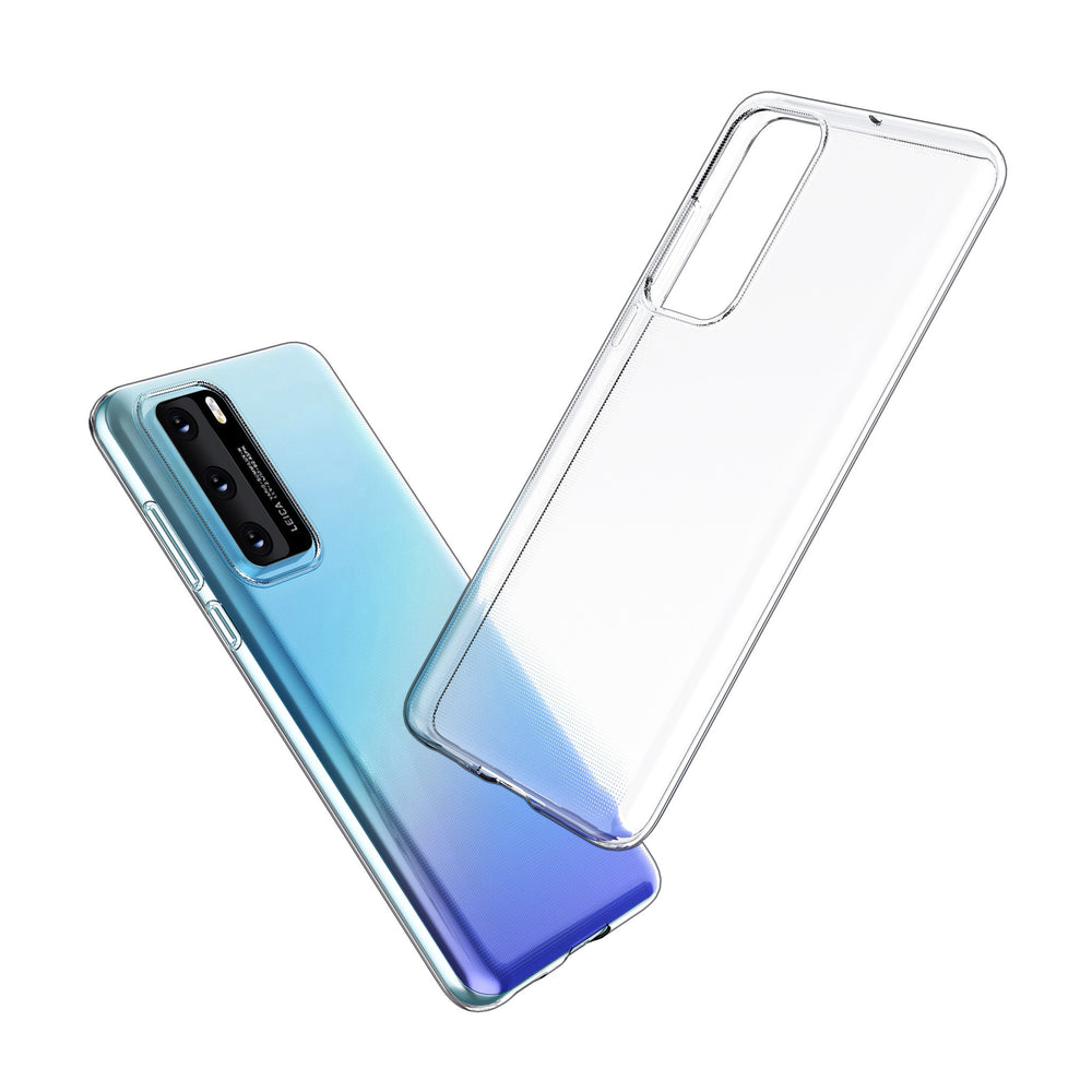 Huawei P40 Transparant Back Cover hoesje - silicone-Hoesjes-Ilumina Benelux