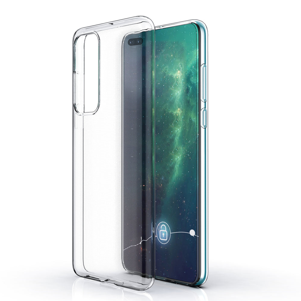 Huawei P40 Transparant Back Cover hoesje - silicone-Hoesjes-Ilumina Benelux