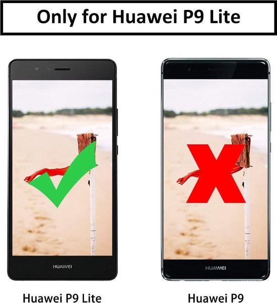 Huawei P9 Lite 2016 Screenprotector Gehard 9H – Anti-kras – Tempered Glas – 1-Pack-Ilumina Benelux