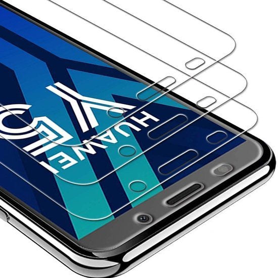 Huawei Y5 2018 – 9H Gehard Glas – Anti-kras – 3-Pack Tempered Glas-Ilumina Benelux