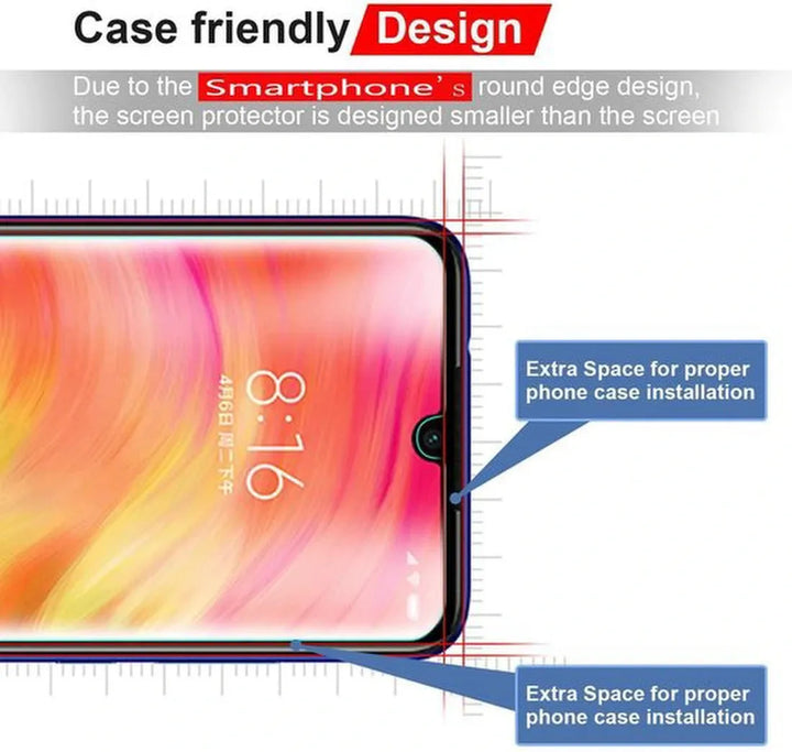 Huawei Y5 2019 Screenprotector Gehard 9H – Anti-kras – 1-Pack-Ilumina Benelux