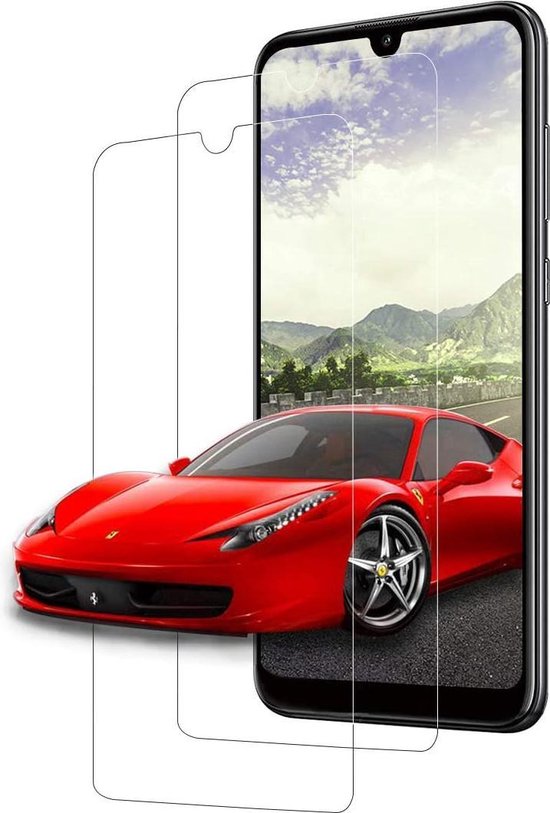 Huawei Y6 2019 Screenprotector Gehard 9H – Anti-kras – 2-Pack-Ilumina Benelux