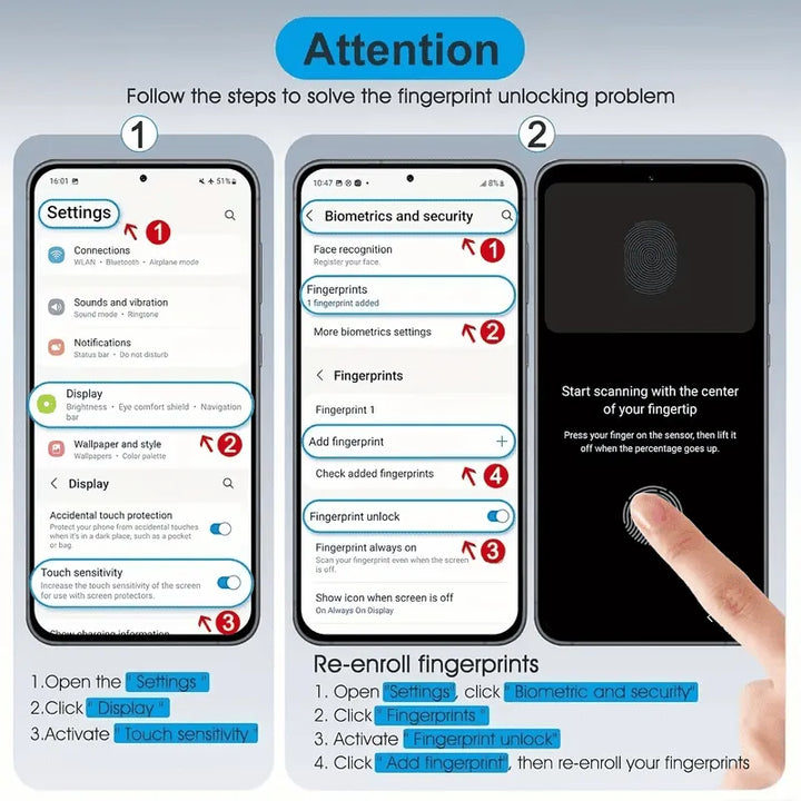 Samsung Galaxy S26 Ultra Screenprotector Full Cover Gehard Glas 9H – Anti-kras - 3-Pack Tempered Glas-Ilumina Benelux