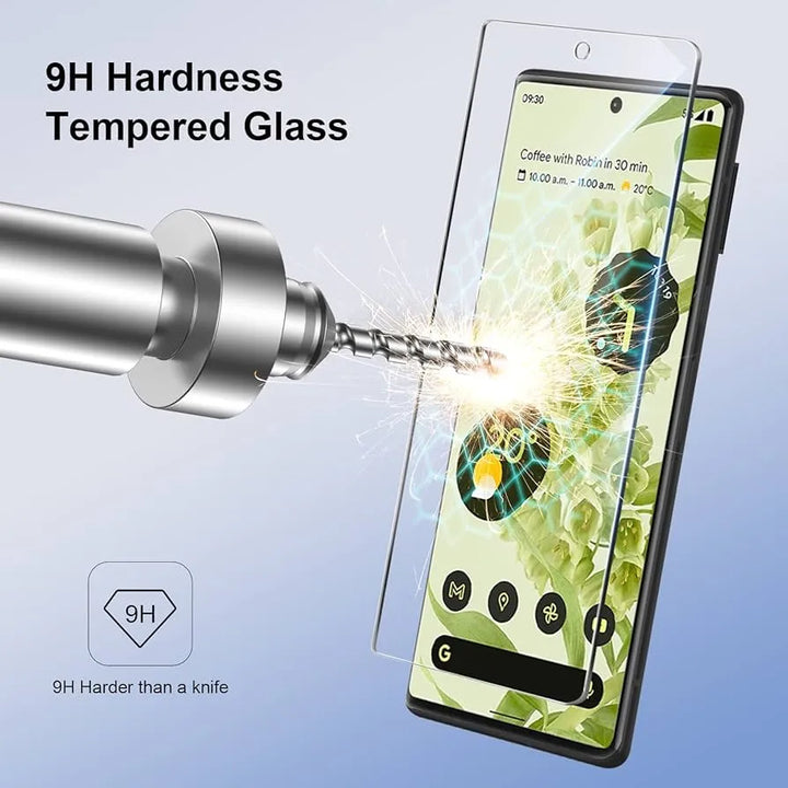 Google Pixel 6A Screenprotector Glas Gehard 9H – Anti-kras-Ilumina Benelux