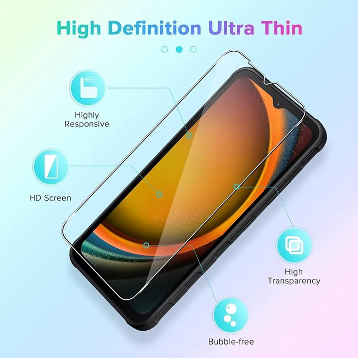 Samsung Galaxy Xcover 7 / Xcover 7 Pro – Screenprotector 9H Glas – 3-Pack-Ilumina Benelux