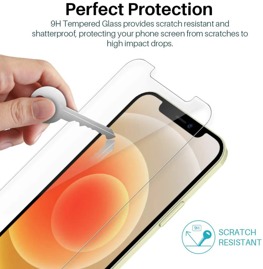 iPhone 13 / 13 Pro Screenprotector Gehard 9H – Anti-kras – Tempered Glas – 1-Pack-Ilumina Benelux