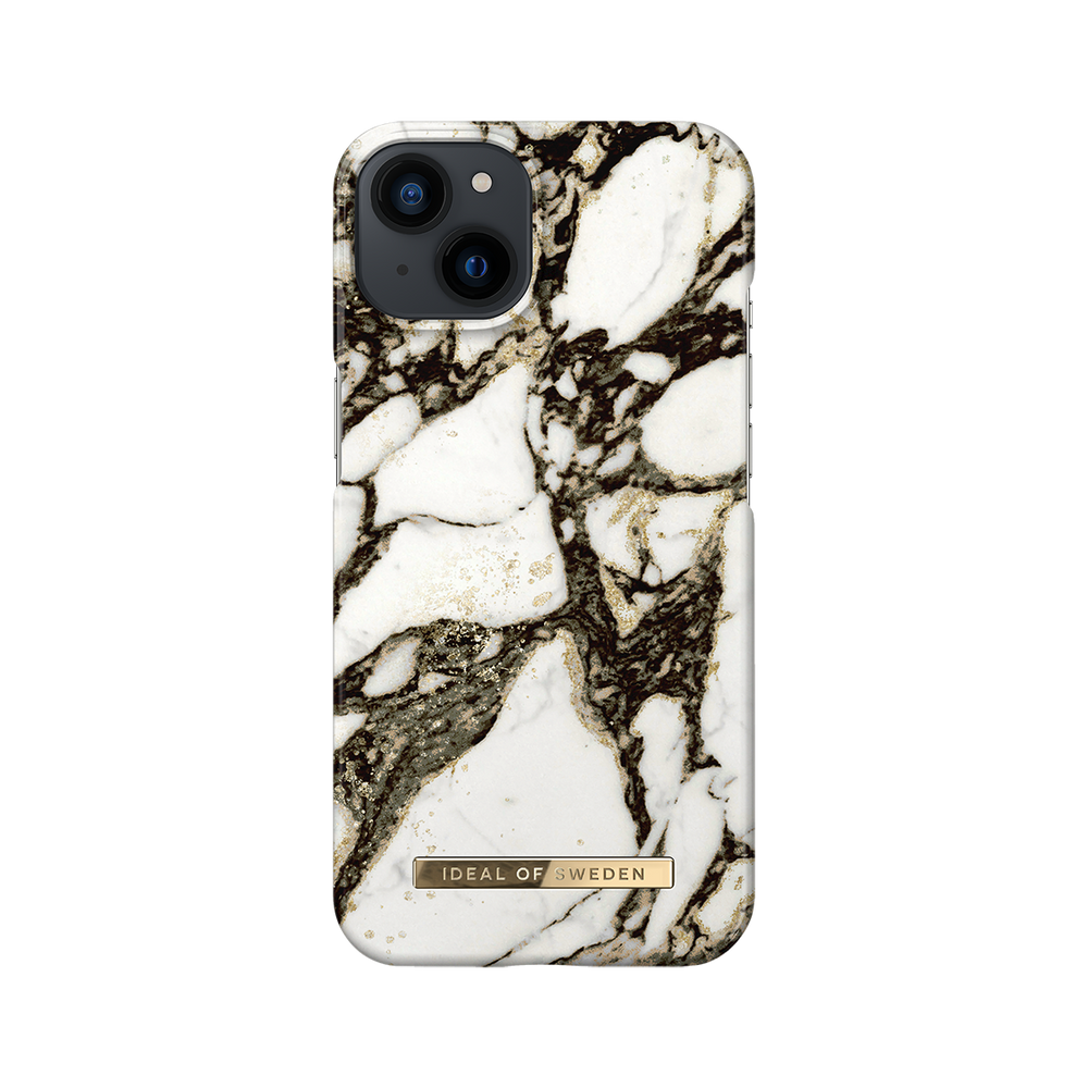 Ideal of Sweden iPhone 15 & 14 & 13 Backcover hoesje Calacatta Golden Marble - Fashion Case - Calacatta-Hoesjes-Ilumina Benelux