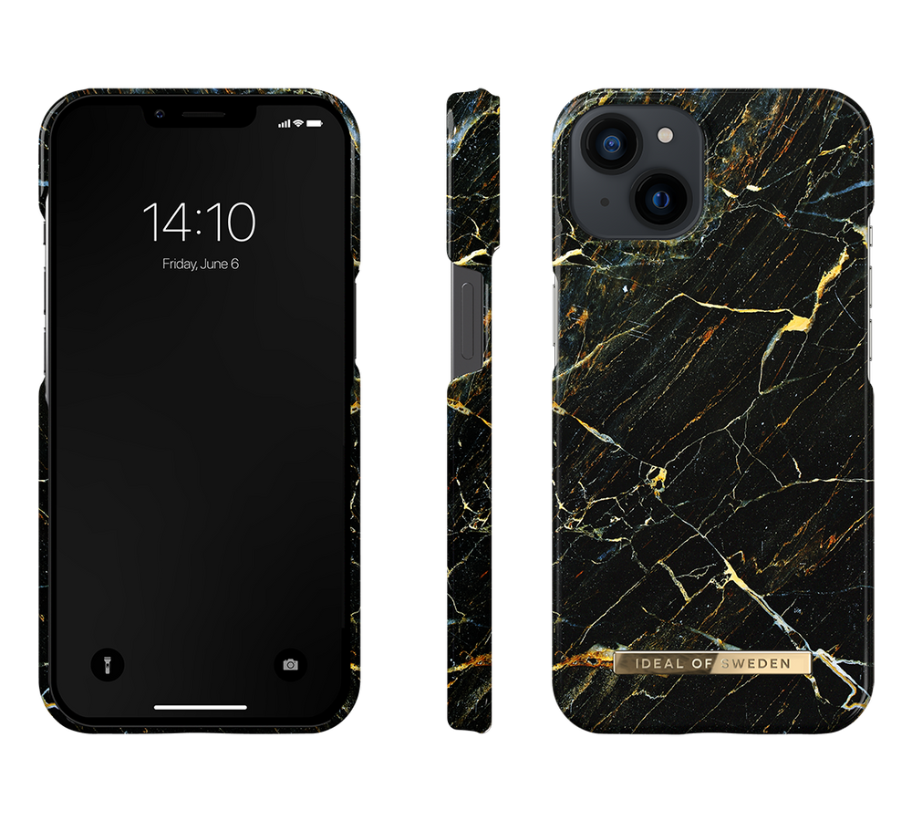 Ideal of Sweden iPhone 15 & 14 & 13 Backcover hoesje Port Laurent Marble - Fashion Case - Port Laurent-Hoesjes-Ilumina Benelux