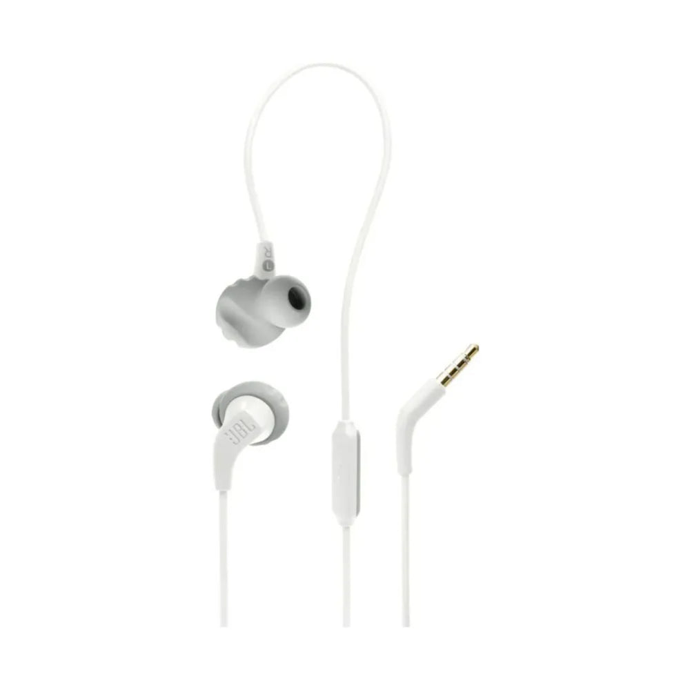 JBL Endurance Run 2 Wired Waterproof Sports In-Ear Earphone - Wit-In-ear koptelefoon-Ilumina Benelux