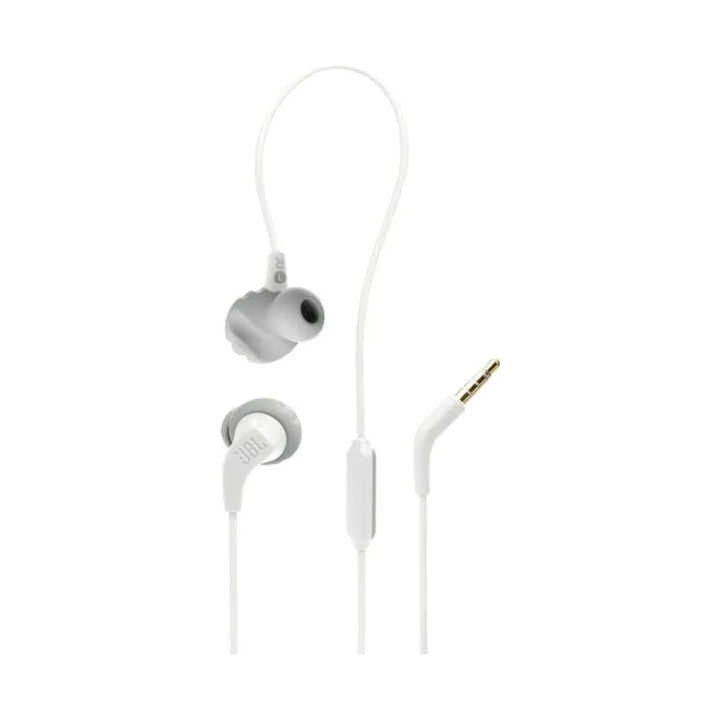 JBL Endurance Run 2 Wired Waterproof Sports In-Ear Earphone - Wit-In-ear koptelefoon-Ilumina Benelux