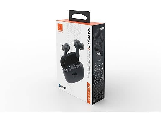 JBL Wave 200 TWS Earbuds - Zwart-In-ear koptelefoon-Ilumina Benelux