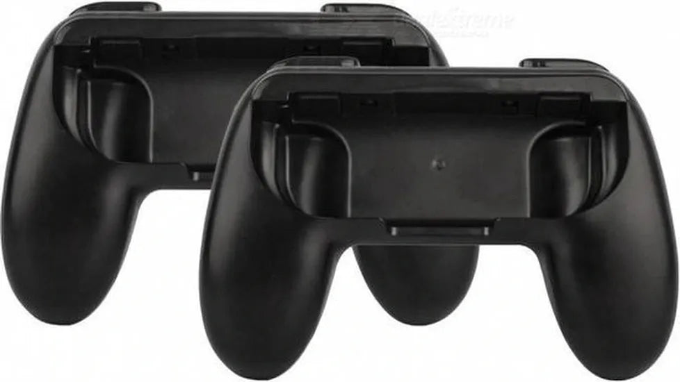 Joy-Con Grip Set – Handgrips – Geschikt voor Nintendo Switch – Antislip – Zwart-Ilumina Benelux