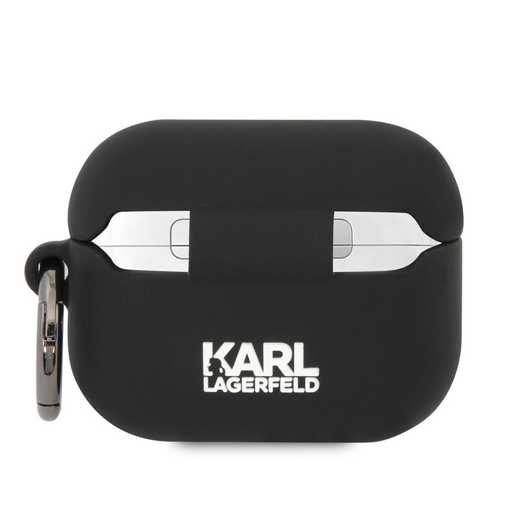 Karl Lagerfeld AirPods Pro & Pro 2 Case - NFT KC - Zwart-Koptelefoon case-Ilumina Benelux