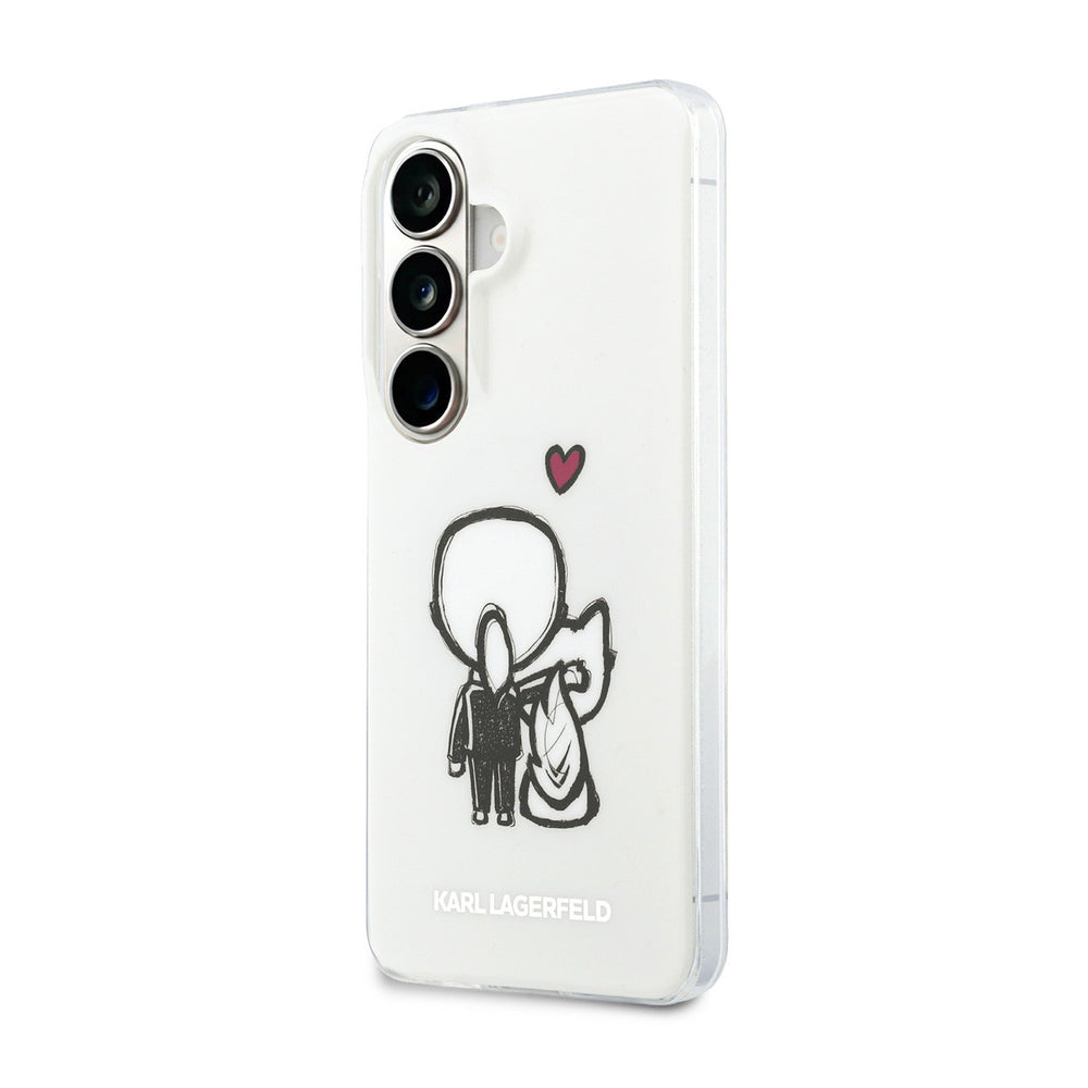 Karl Lagerfeld Galaxy S26 Backcover hoesje - MagSafe - IML K&C Back Logo - Transparant-Hoesjes-Ilumina Benelux