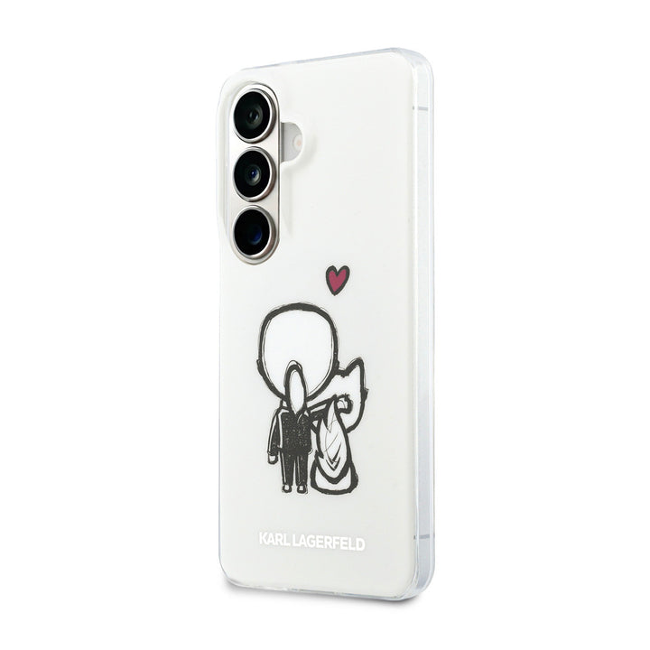 Karl Lagerfeld Galaxy S26 Backcover hoesje - MagSafe - IML K&C Back Logo - Transparant-Hoesjes-Ilumina Benelux