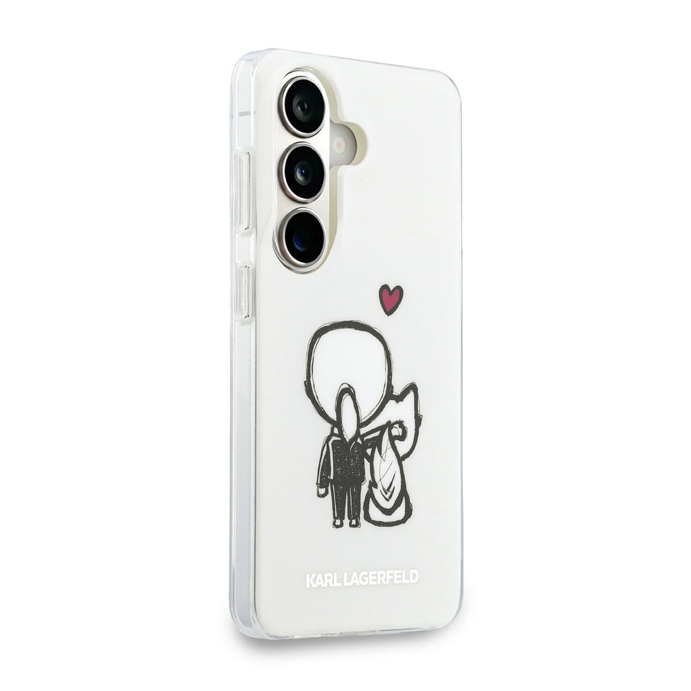 Karl Lagerfeld Galaxy S26 Backcover hoesje - MagSafe - IML K&C Back Logo - Transparant-Hoesjes-Ilumina Benelux