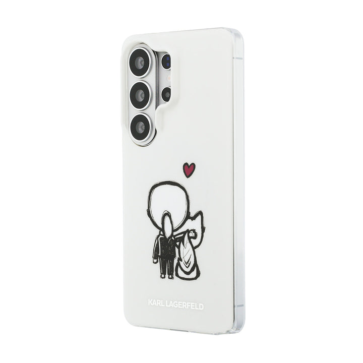Karl Lagerfeld Galaxy S26 Ultra Backcover hoesje - MagSafe - IML K&C Back Logo - Transparant-Hoesjes-Ilumina Benelux