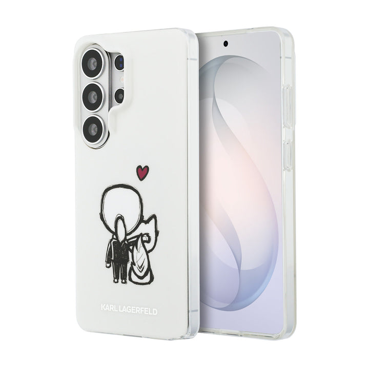 Karl Lagerfeld Galaxy S26 Ultra Backcover hoesje - MagSafe - IML K&C Back Logo - Transparant-Hoesjes-Ilumina Benelux