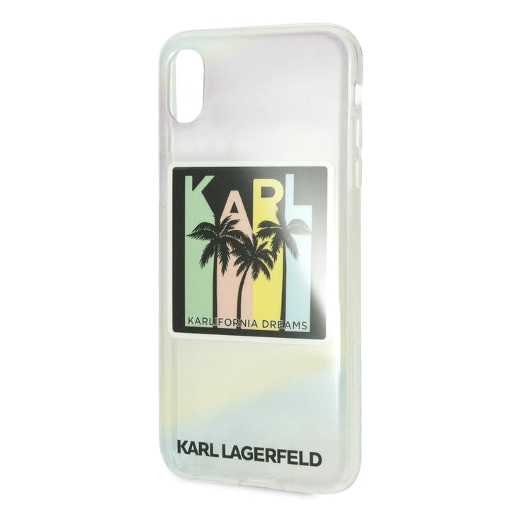 Karl Lagerfeld backcover voor Apple iPhone Xs Max - Print-Hoesjes-Ilumina Benelux
