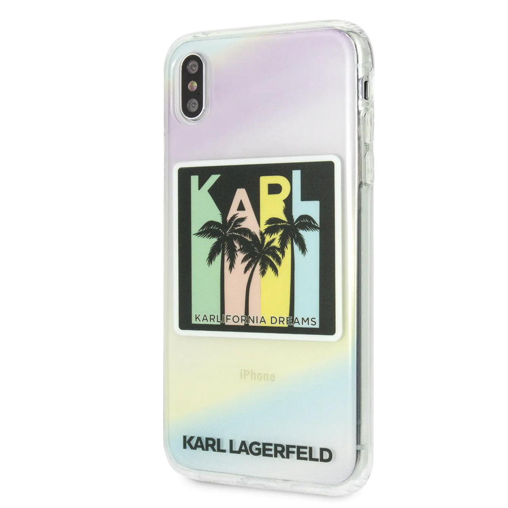 Karl Lagerfeld backcover voor Apple iPhone Xs Max - Print-Hoesjes-Ilumina Benelux