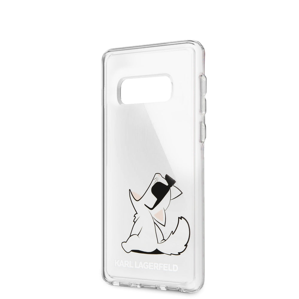 Karl Lagerfeld backcover voor Samsung Galaxy S10e - Transparant-Hoesjes-Ilumina Benelux
