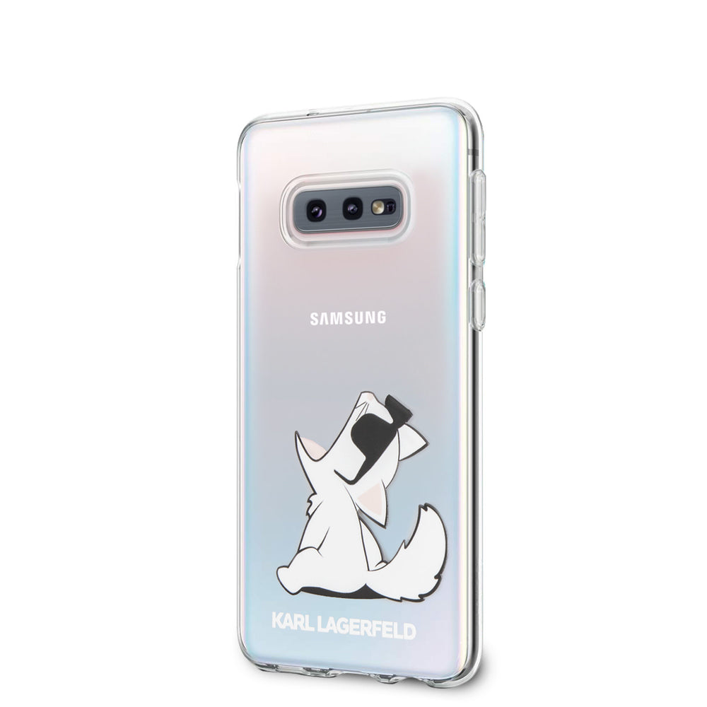 Karl Lagerfeld backcover voor Samsung Galaxy S10e - Transparant-Hoesjes-Ilumina Benelux