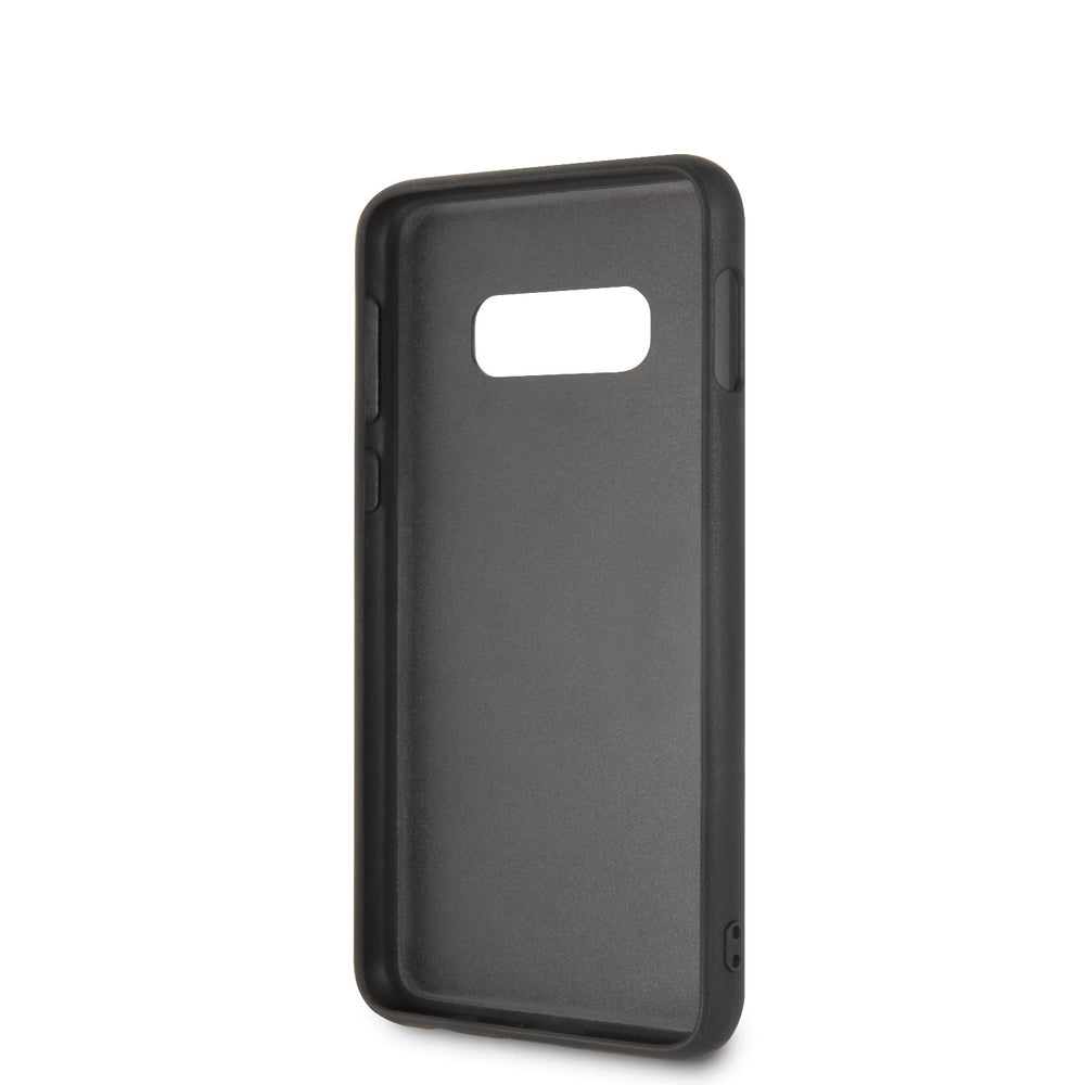 Karl Lagerfeld backcover voor de Samsung Galaxy S10e - Zwart-Hoesjes-Ilumina Benelux