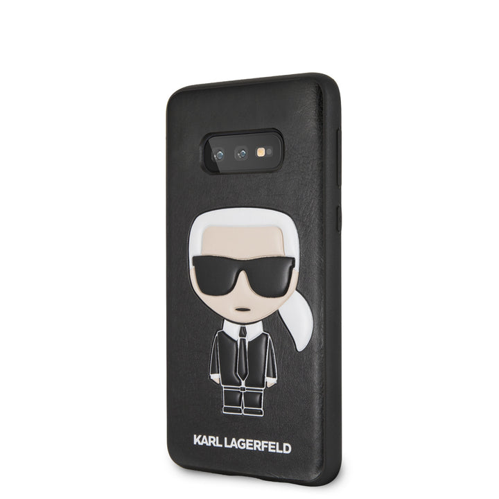 Karl Lagerfeld backcover voor de Samsung Galaxy S10e - Zwart-Hoesjes-Ilumina Benelux