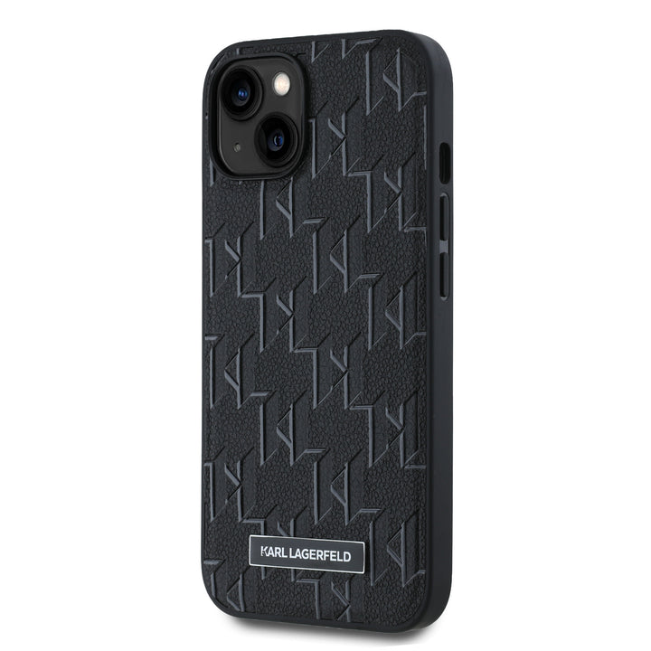 Karl Lagerfeld iPhone 14 & 13 Backcover hoesje - Magsafe - Hot Stamp - Zwart-Hoesjes-Ilumina Benelux