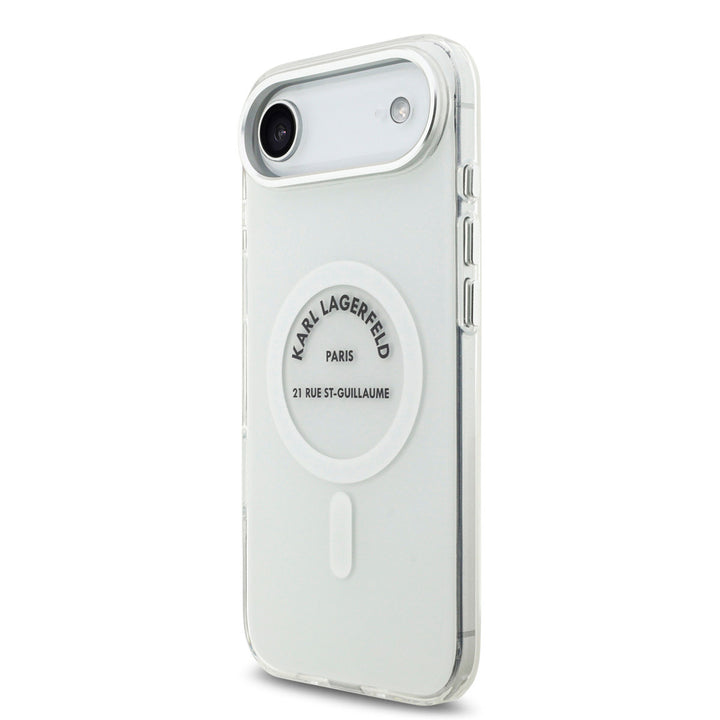 Karl Lagerfeld iPhone Air Backcover hoesje - Magsafe IML - RSG Logo - Transparant-Hoesjes-Ilumina Benelux