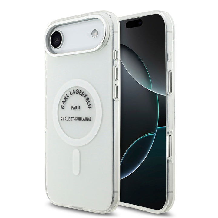 Karl Lagerfeld iPhone Air Backcover hoesje - Magsafe IML - RSG Logo - Transparant-Hoesjes-Ilumina Benelux