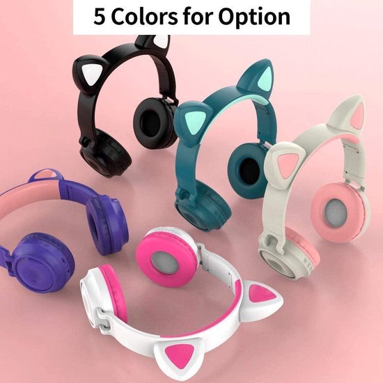 Kinderkoptelefoon Bluetooth – Zachte Oorkussens – Comfortabele Headset voor Kinderen – Blauw-Koptelefoon-Ilumina Benelux