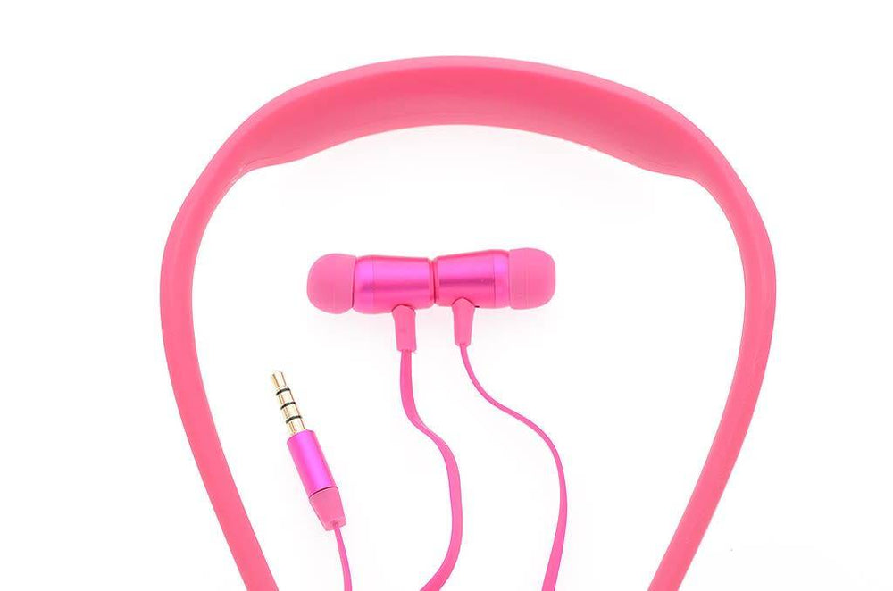 Koptelefoon Roze Stereo headphones (8719273237434 )-Headphones-Ilumina Benelux