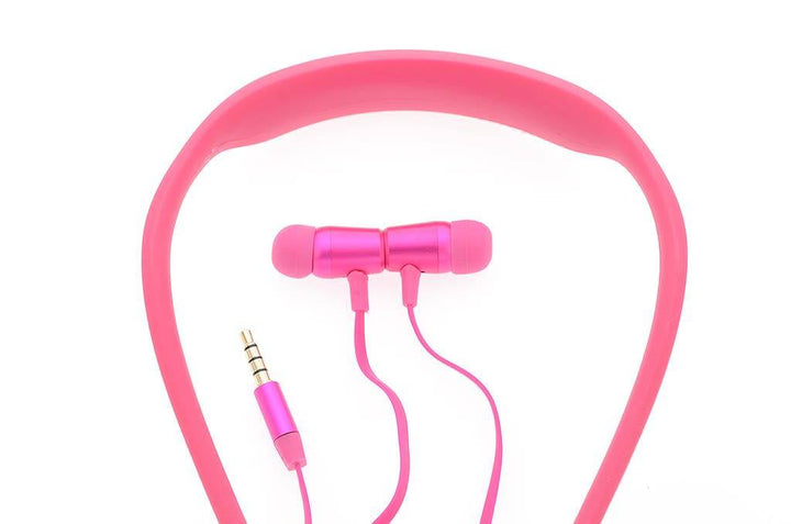 Koptelefoon Roze Stereo headphones (8719273237434 )-Headphones-Ilumina Benelux