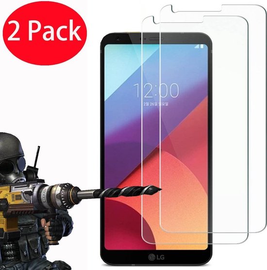 LG G6 Screenprotector Gehard 9H – Anti-kras – 2-Pack-Ilumina Benelux