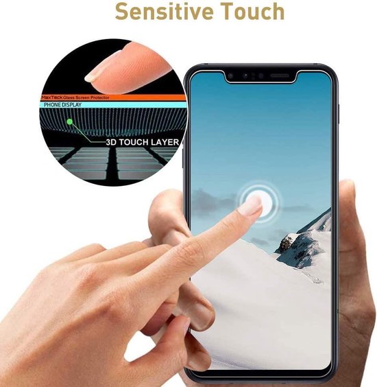 LG G8s ThinQ Screenprotector Gehard 9H – Anti-kras – 3-Pack-Ilumina Benelux
