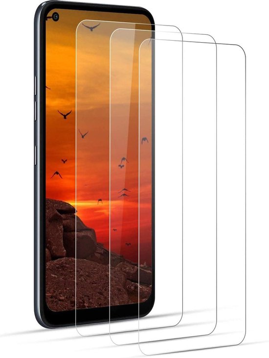 LG K61 / LG K51S Screenprotector Gehard 9H – Anti-kras – 3-Pack-Ilumina Benelux